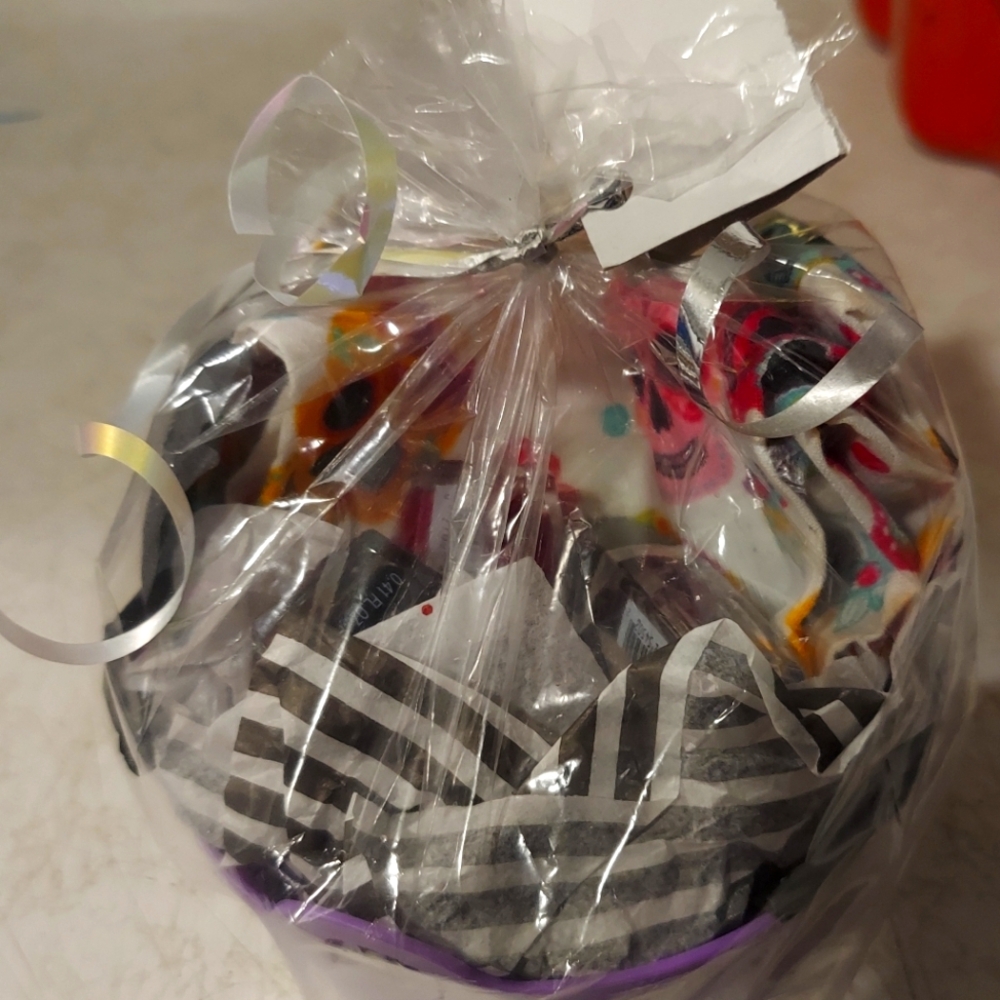 Day of the dead mini basket